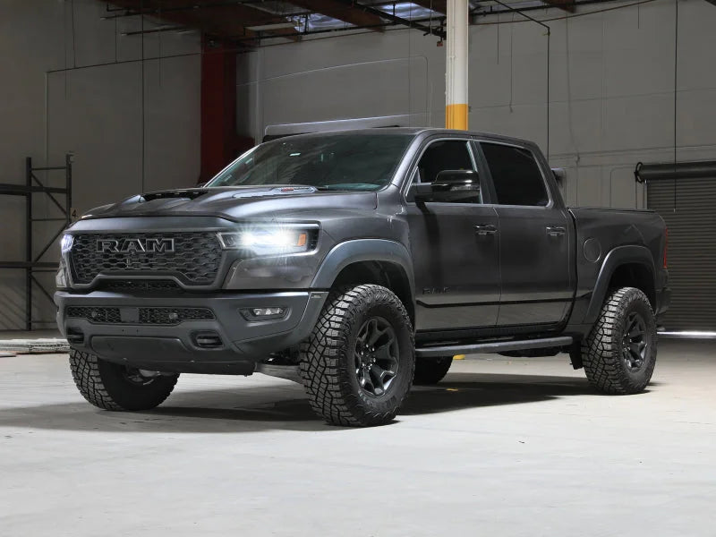 aFe CONTROL Billet Aluminum Wheel Spacers 6x5.5mm / CB 77.8mm / 1.5in - 19-25 RAM 1500 - Installation View