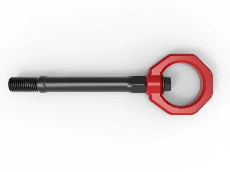 aFe CONTROL Front Tow Hook Red - Additional View 5