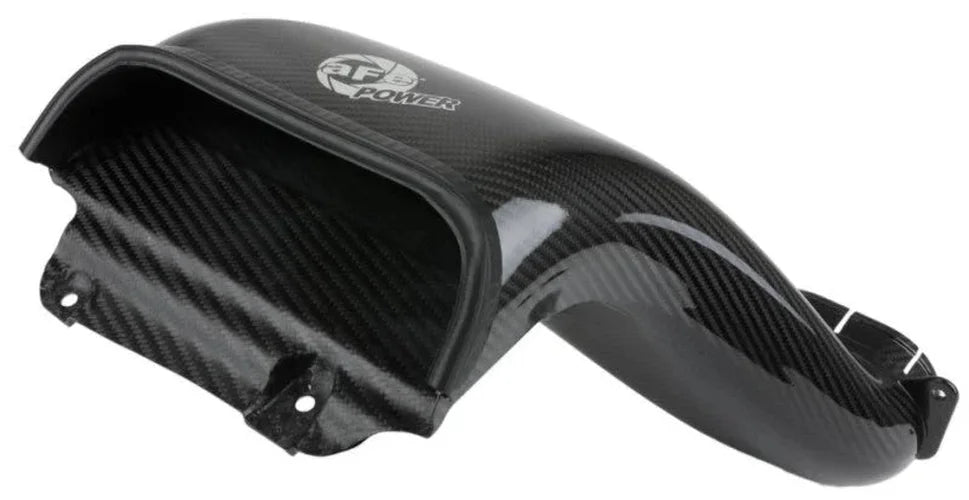 aFe Quantum Cold Air Intake System Scoop 18-20 Ford F150 EcoBoost V6-3.5L/2.7L - Carbon Fiber - Additional View 7