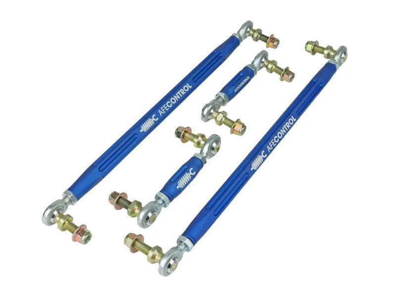 aFe Control 20-21 Toyota Supra 3.0L Adjustable End Links Kit - Front & Rear - Main Product View