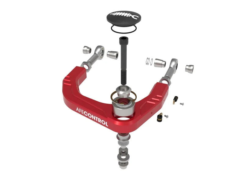 aFe Control 24-26 Toyota Tacoma Upper Control Arms - Set (Red) - Additional View 7