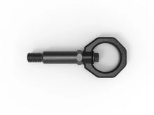 Load image into Gallery viewer, aFe Control Front Tow Hook Black 20-21 Toyota GR Supra (A90) - Installation View