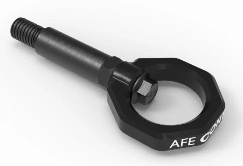 aFe Control Front Tow Hook Black 20-21 Toyota GR Supra (A90) - Additional View 5