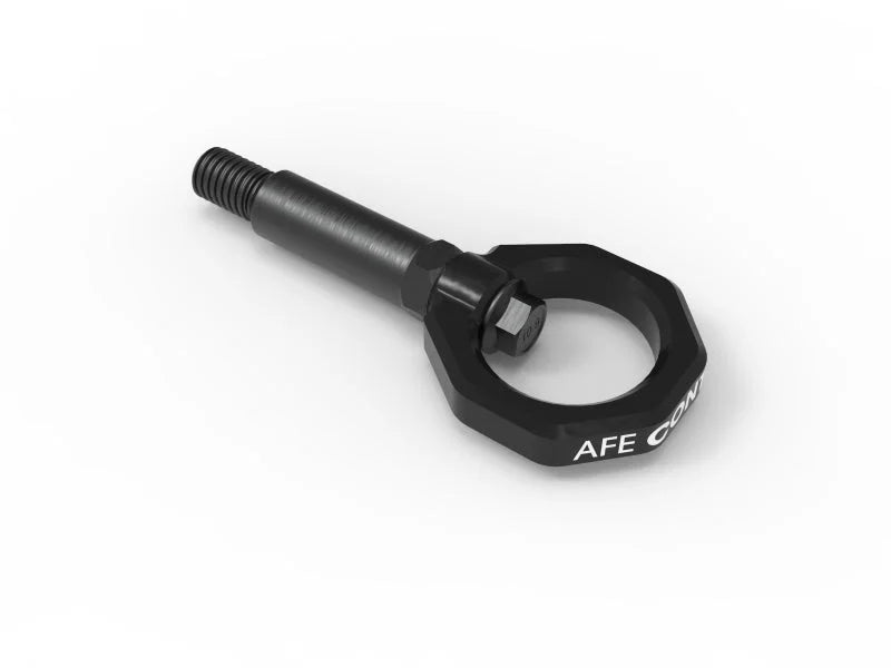 aFe Control Front Tow Hook Black BMW F-Chassis 2/3/4/M - Main Product View