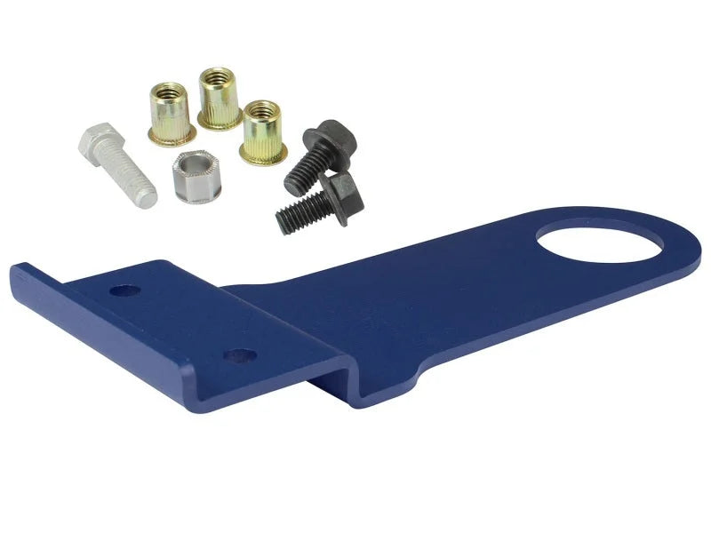 aFe Control Front Tow Hook Blue 05-13 Chevrolet Corvette (C6) - Main Product View