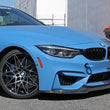 Load image into Gallery viewer, aFe Control Front Tow Hook Blue BMW F-Chassis 2/3/4/M - Back View