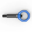 Load image into Gallery viewer, aFe Control Front Tow Hook Blue BMW F-Chassis 2/3/4/M - Installation View