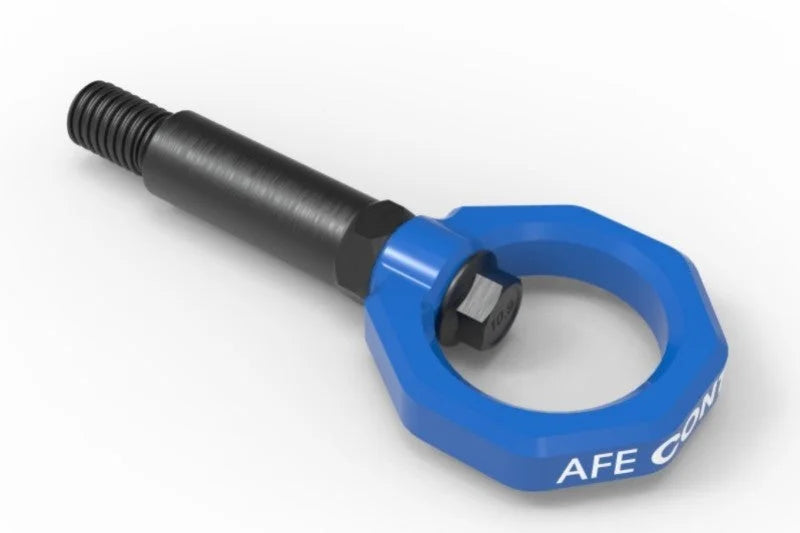 aFe Control Front Tow Hook Blue BMW F-Chassis 2/3/4/M - Additional View 5
