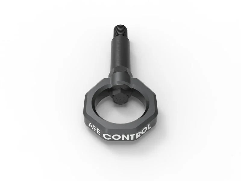 aFe Control Front Tow Hook Gray 20-21 Toyota GR Supra (A90) - Additional View 6