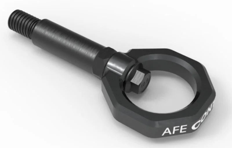 aFe Control Front Tow Hook Gray 20-21 Toyota GR Supra (A90) - Additional View 7