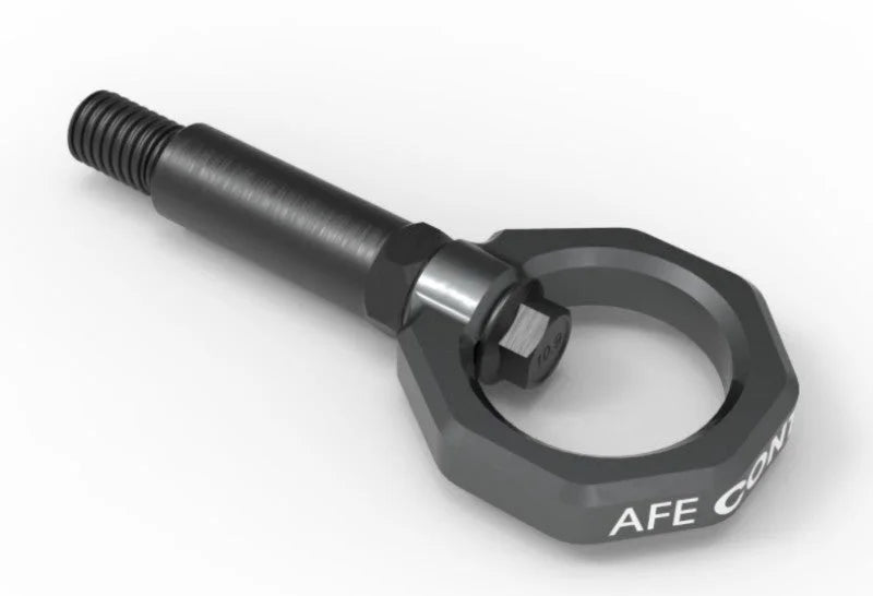 aFe Control Front Tow Hook Grey BMW F-Chassis 2/3/4/M - Additional View 6