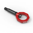 Load image into Gallery viewer, aFe Control Front Tow Hook Red 20-21 Toyota GR Supra (A90) - Main Product View