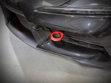 Load image into Gallery viewer, aFe Control Front Tow Hook Red 20-21 Toyota GR Supra (A90) - Back View