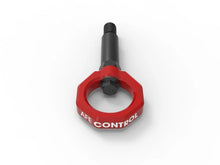 Load image into Gallery viewer, aFe Control Front Tow Hook Red BMW F-Chassis 2/3/4/M - Installation View
