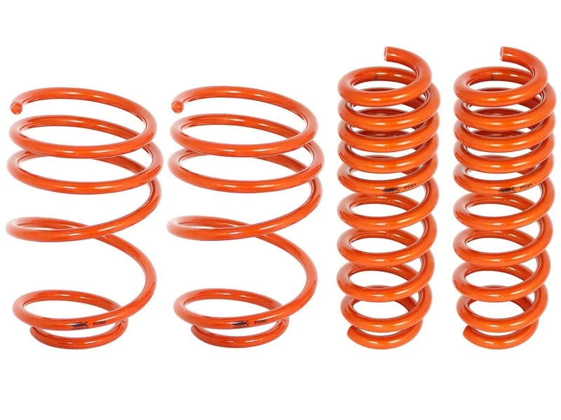 aFe Control Lowering Springs 07-13 BMW 335I (E90/92) - Back View