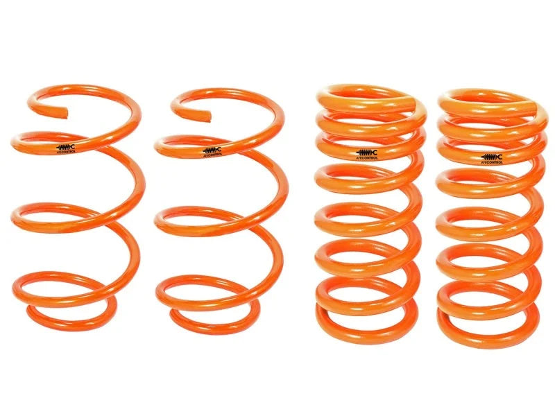 aFe Control Lowering Springs 2015 Ford Mustang GT - Back View