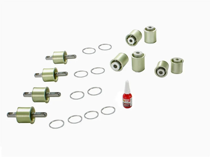 aFe Control PFADT Alum Frame Drag Rear Solid Spherical C/A Bearings Set; 06-13 Chevy Corvette C6 Z06 - Main Product View