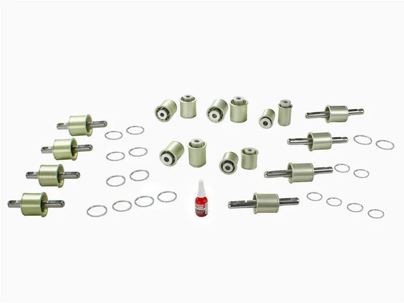 aFe Control PFADT Alum Frame Solid Spherical Control Arm Bearings Set; 06-13 Chevy Corvette C6 Z06 - Main Product View