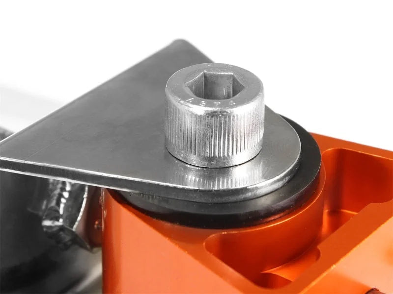 aFe Control PFADT Series Engine Mount Set; Chevrolet Corvette (C5/C6) 97-13 Orange - Side View
