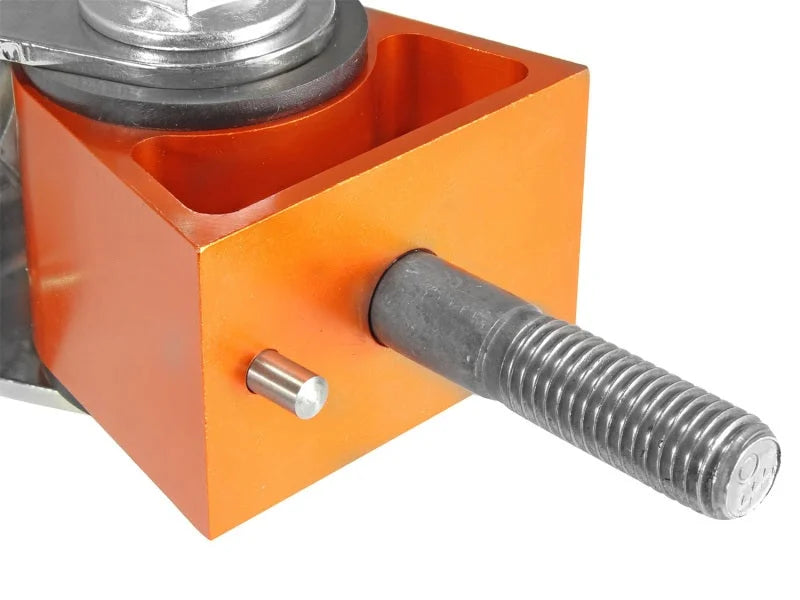 aFe Control PFADT Series Engine Mount Set; Chevrolet Corvette (C5/C6) 97-13 Orange - Installation View