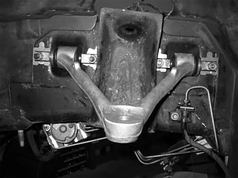 aFe Control PFADT Series Steel Frame Camber Kit; Chevrolet Corvette (C5/C6) 97-13 - Back View