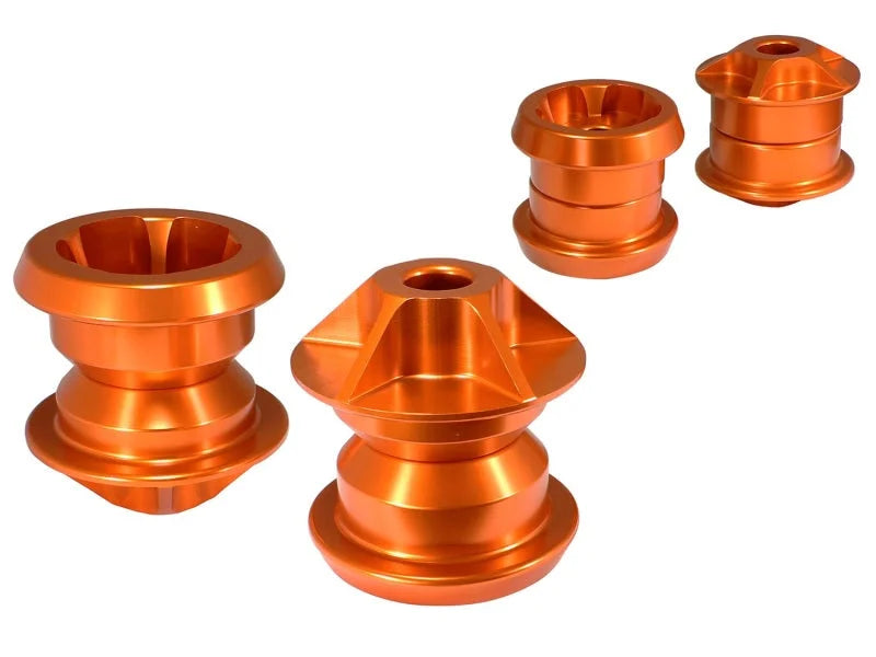 aFe Control PFADT Series Subframe Mount Set; Chevrolet Camaro 10-14 - Orange - Main Product View