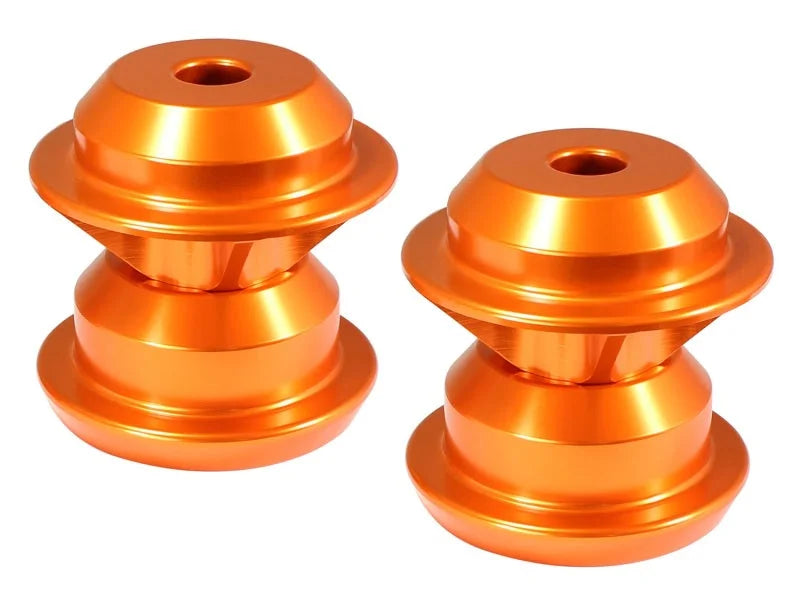 aFe Control PFADT Series Subframe Mount Set; Chevrolet Camaro 10-14 - Orange - Back View