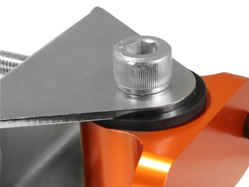 aFe Control PFADT Series Transmission Mount Set; Chevrolet Corvette (C6) 05-13 Orange - Back View