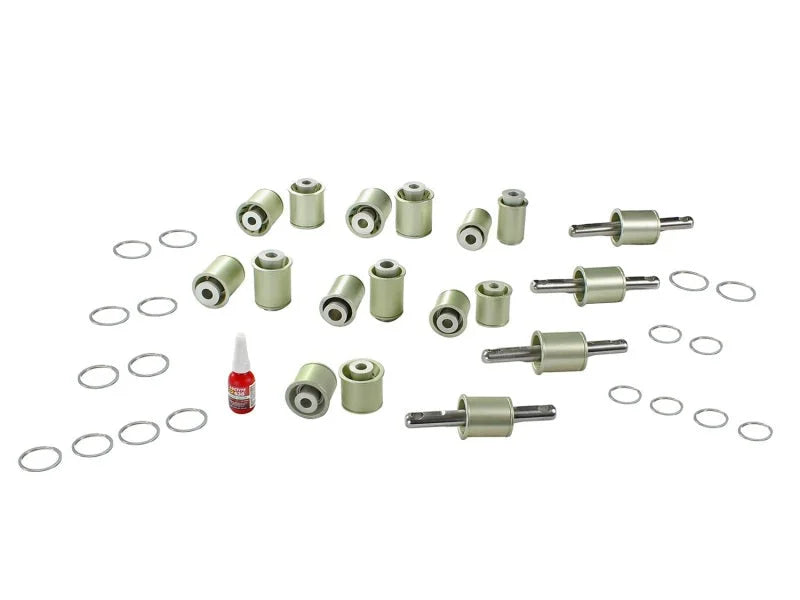 aFe Control PFADT Steel Frame Solid Spherical Control Arm Bearings Set; Chevy Corvette C5 / C6 97-13 - Main Product View
