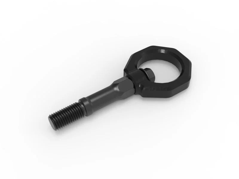 aFe Control Rear Tow Hook (Black) - Installation View