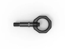 Load image into Gallery viewer, aFe Control Rear Tow Hook Black 20-21 Toyota GR Supra (A90) - Installation View