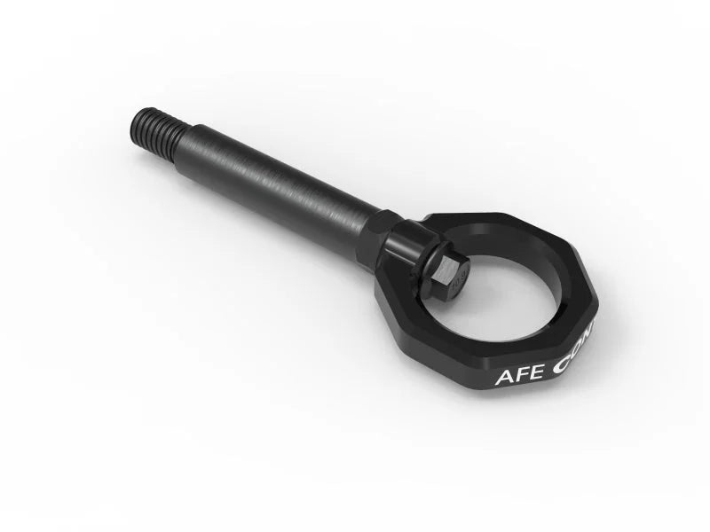 aFe Control Rear Tow Hook Black BMW F-Chassis 2/3/4/M - Main Product View