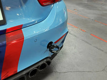 Load image into Gallery viewer, aFe Control Rear Tow Hook Black BMW F-Chassis 2/3/4/M - Side View