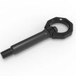 Load image into Gallery viewer, aFe Control Rear Tow Hook Black BMW F-Chassis 2/3/4/M - Additional View 5