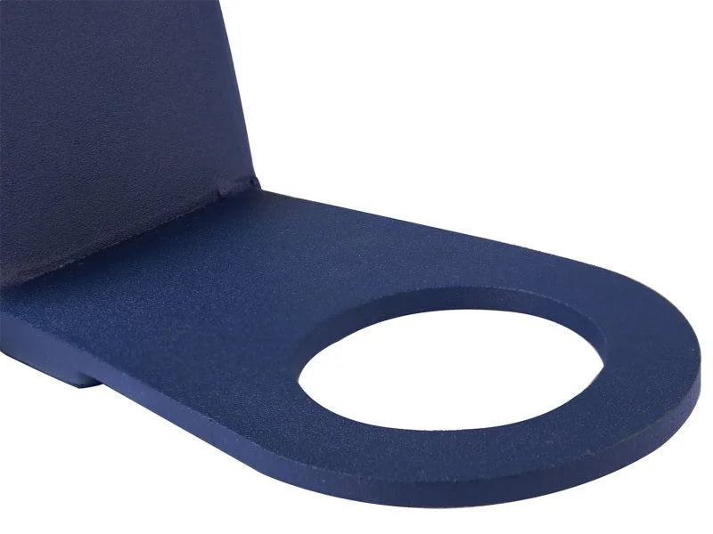 aFe Control Rear Tow Hook Blue 05-13 Chevrolet Corvette (C6) - Side View