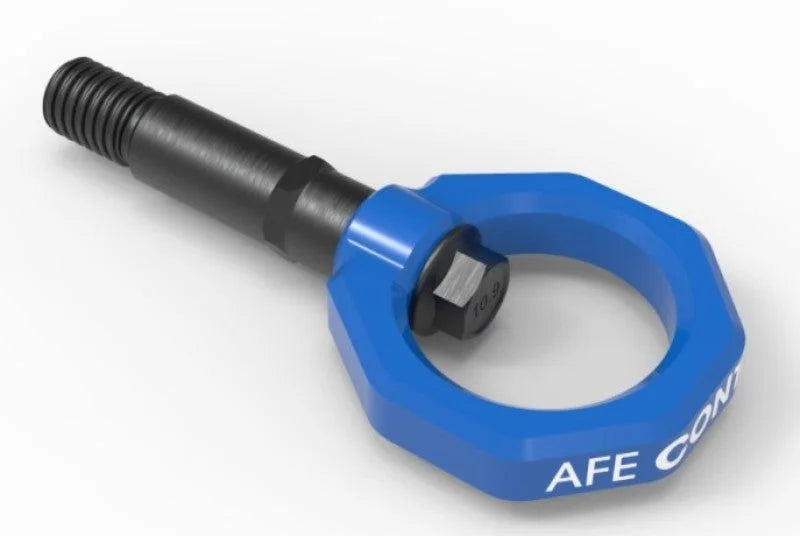 aFe Control Rear Tow Hook Blue 20-21 Toyota GR Supra (A90) - Additional View 7