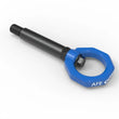 Load image into Gallery viewer, aFe Control Rear Tow Hook Blue BMW F-Chassis 2/3/4/M - Main Product View