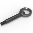 Load image into Gallery viewer, aFe Control Rear Tow Hook Grey BMW F-Chassis 2/3/4/M - Additional View 5