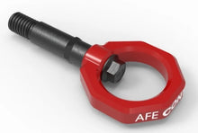Load image into Gallery viewer, aFe Control Rear Tow Hook Red 20-21 Toyota GR Supra (A90) - Additional View 5