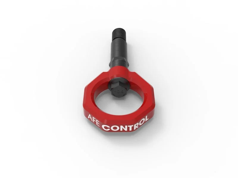 aFe Control Rear Tow Hook Red 20-21 Toyota GR Supra (A90) - Additional View 6