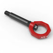 Load image into Gallery viewer, aFe Control Rear Tow Hook Red BMW F-Chassis 2/3/4/M - Main Product View