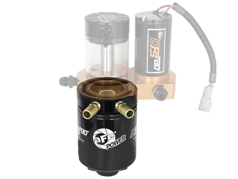 aFe DFS780 Fuel System Cold Weather Kit (Fits DFS780 / DFS780 PRO) - Back View