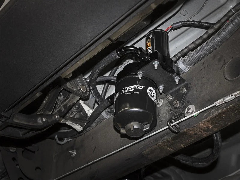 aFe DFS780 PRO Fuel Pump 11-16 Ford Diesel Trucks V8 6.7L (td) (Full-time Operation) - Side View