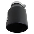Load image into Gallery viewer, aFe Diesel Exhaust Tip Bolt On Black 4in Inlex x 6in Outlet x 12in - Additional View 6