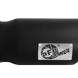Load image into Gallery viewer, aFe Diesel Exhaust Tip Bolt On Black 5in Inlet x 6in Outlet x 12in Long - Additional View 5