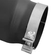 Load image into Gallery viewer, aFe Diesel Exhaust Tip Bolt On Black 5in Inlet x 6in Outlet x 12in Long - Additional View 6