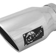 Load image into Gallery viewer, aFe Diesel Exhaust Tip Bolt On Black 5in Inlet x 7in Outlet x 12in - Right - Main Product View