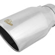 Load image into Gallery viewer, aFe Diesel Exhaust Tip Bolt On Polished 4in Inlet x 6in Outlet x 12in Length - Main Product View
