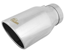 Load image into Gallery viewer, aFe Diesel Exhaust Tip Bolt On Polished 4in Inlet x 6in Outlet x 12in Length - Main Product View