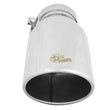 Load image into Gallery viewer, aFe Diesel Exhaust Tip Bolt On Polished 4in Inlet x 6in Outlet x 12in Length - Additional View 6